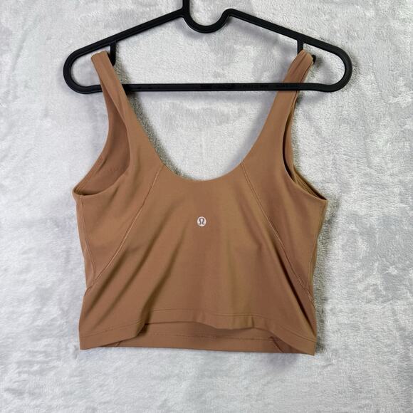 Lululemon Align Tank Top Size 6 Tan *No Padding Workout Athletic Atheisure - Picture 1 of 12